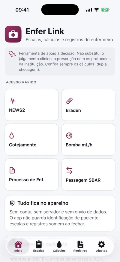 Tela do Enfer Link