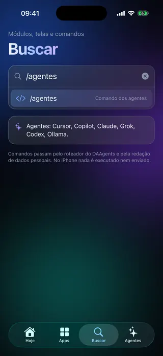 Busca no iPhone